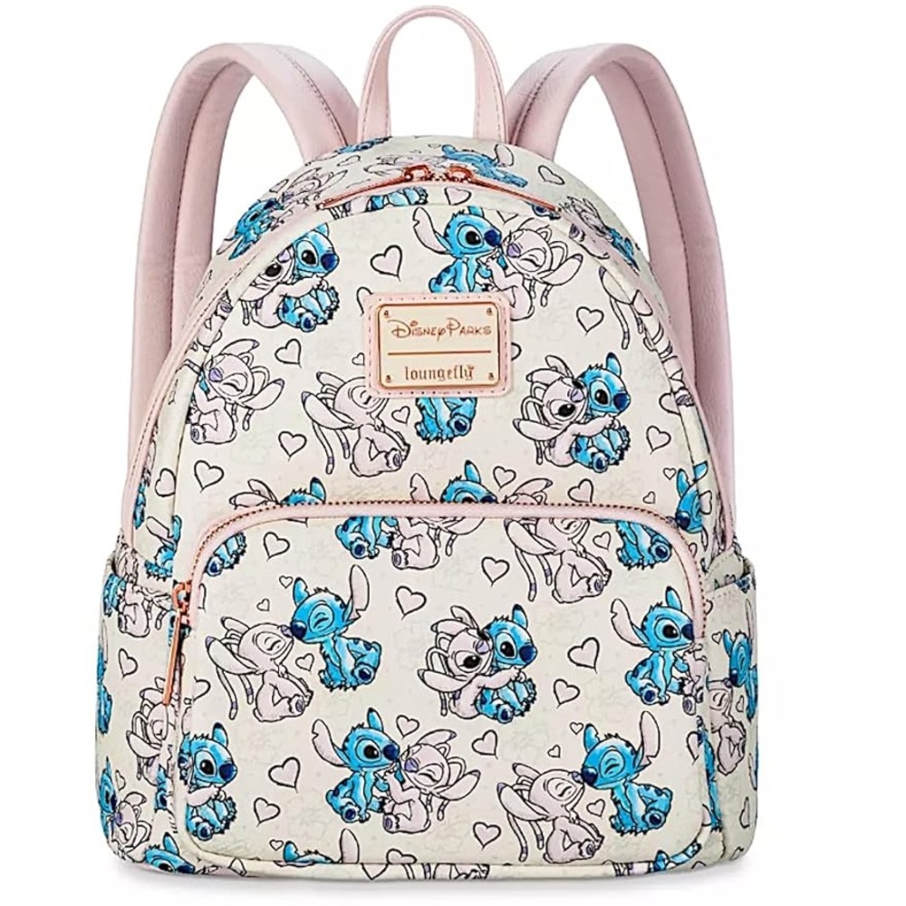 Loungefly|  Disney Parks Valentine Stitch and Angel Hearts
